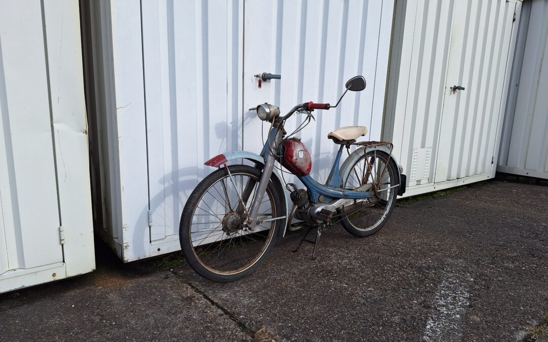 NSU Quickly Moped mit 2-Gang Handschaltung Baujahr 1961