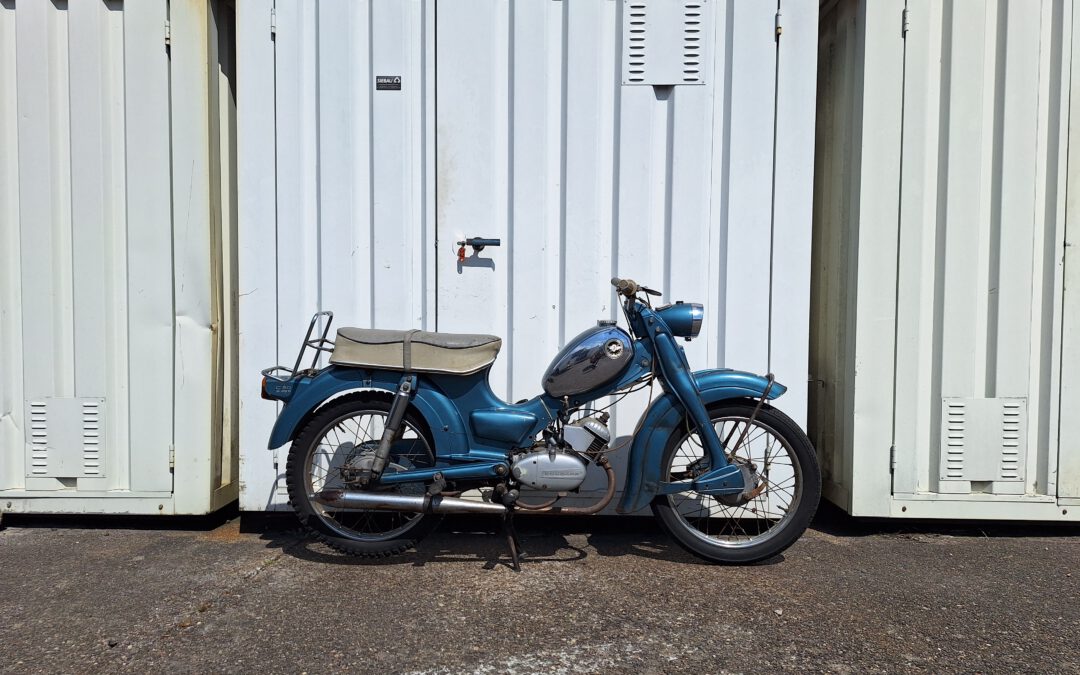 Zündapp C 50 Super echter Scheunenfund mit ABE