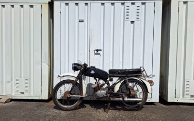 Hercules MK 4 M Moped Mokick mit 4-Gang Fußschaltung