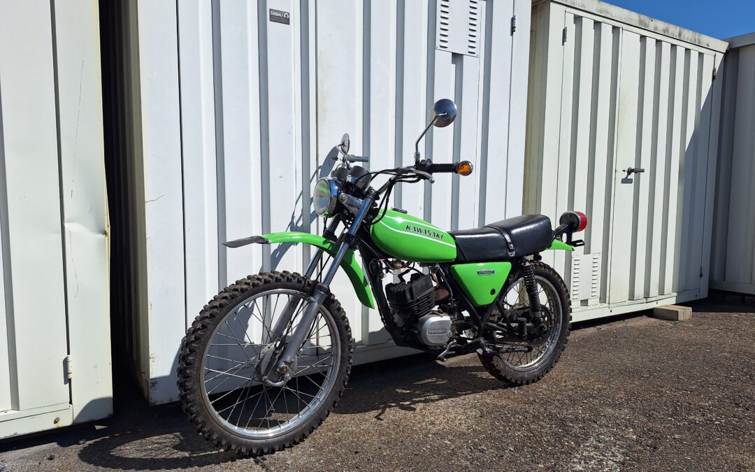 Kawasaki KE 125 K1 Oldtimer Enduro