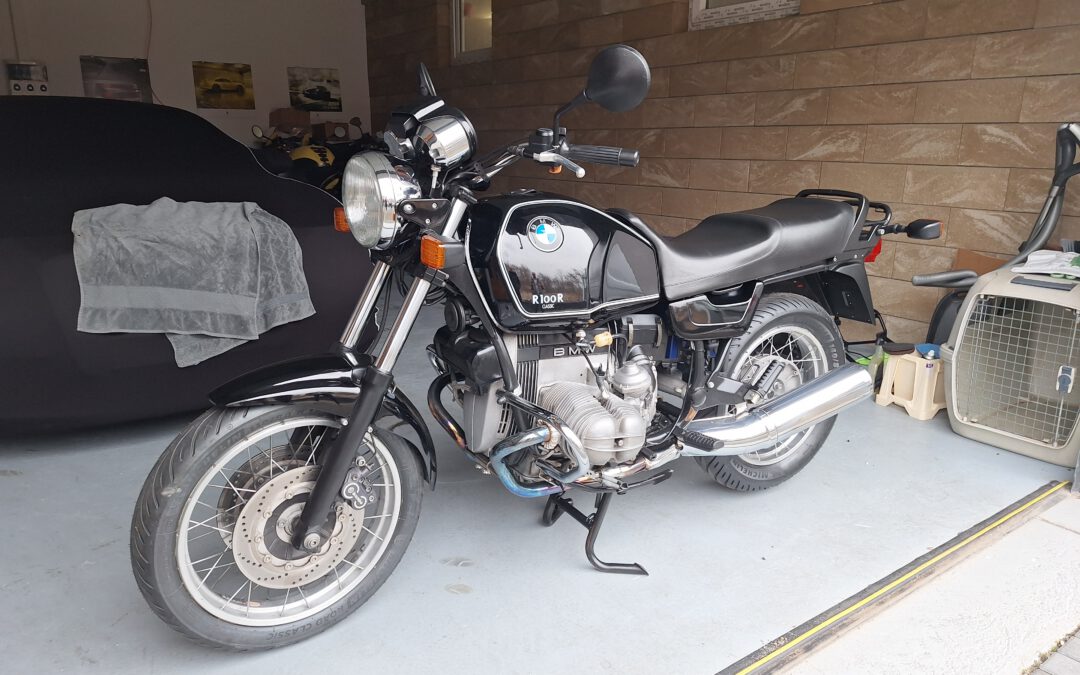 BMW R 100 R Classic im TRAUMZUSTAND aus einer Fahrzeugsammlung