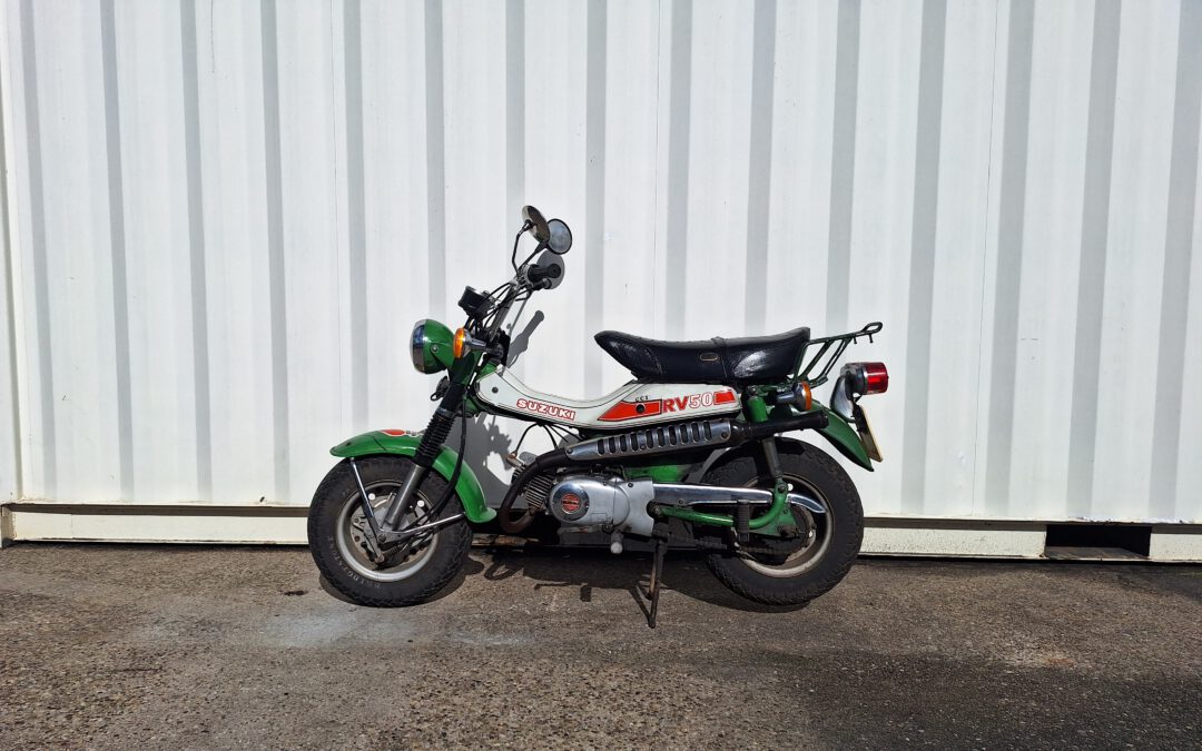 Suzuki RV 50 Mokick mit Fußschaltung