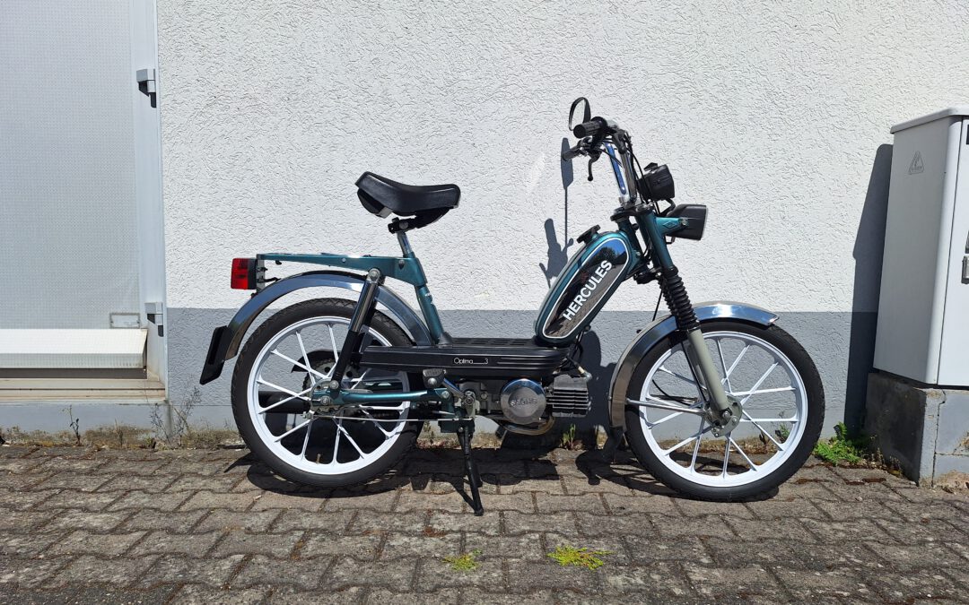 Hercules Optima 3S wie ein NEUFAHRZEUG NUR 497km Baujahr 1991