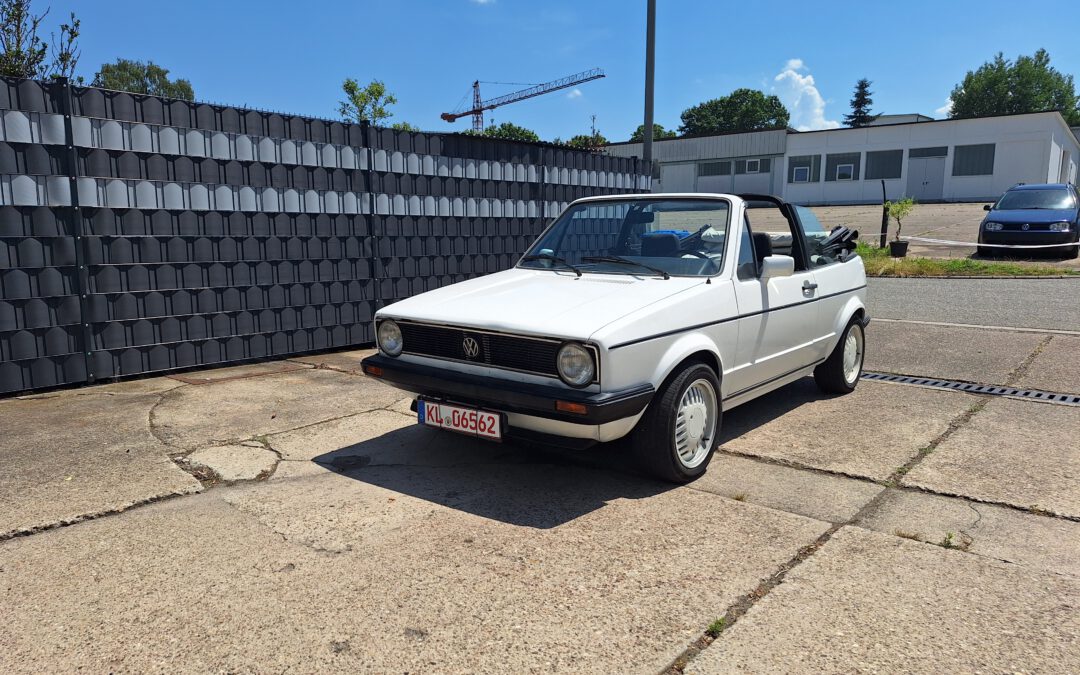 Golf 1 Cabrio Baujahr 1982 Oldtimer
